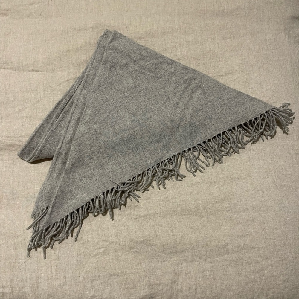 Aritzia Wilfred Classic Wool Triangle Scarf